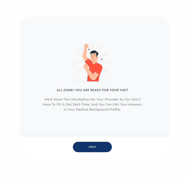 end of the survey